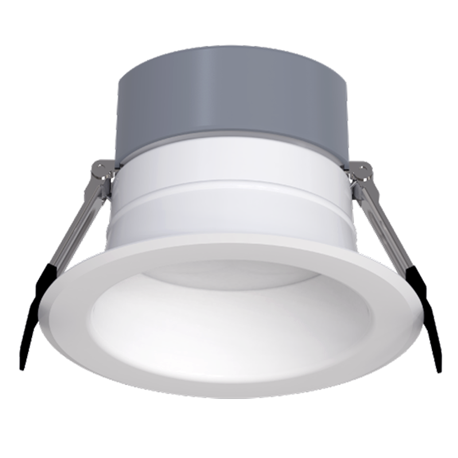 RAB Lighting CR4, 6/8/10W, CCT Selectable, CRI90, 120-277V, TRIAC+0-10V, White, CR4