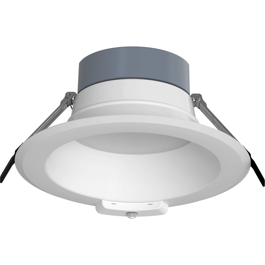 RAB Lighting CR8 LC Blue, 33/28/26W, CCT Selectable, CRI90, 120-277V, PIR & PC, White, CR8/LCBS