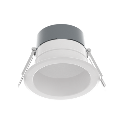 RAB Lighting Field-Adjustable LED Commercial Downlight, 4in, 7 | 9 | 12W, 1,000 Lumens, CCT Selectable, 120-277V, CRLEDFA-4R-12S-9CCT-UNV-WS