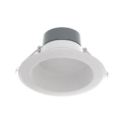 RAB Lighting Field-Adjustable LED Commercial Downlight, 6in, 9 | 12 | 16W, 1,500 Lumens, CCT Selectable, 120-277V, CRLEDFA-6R-16S-9CCT-UNV-WS