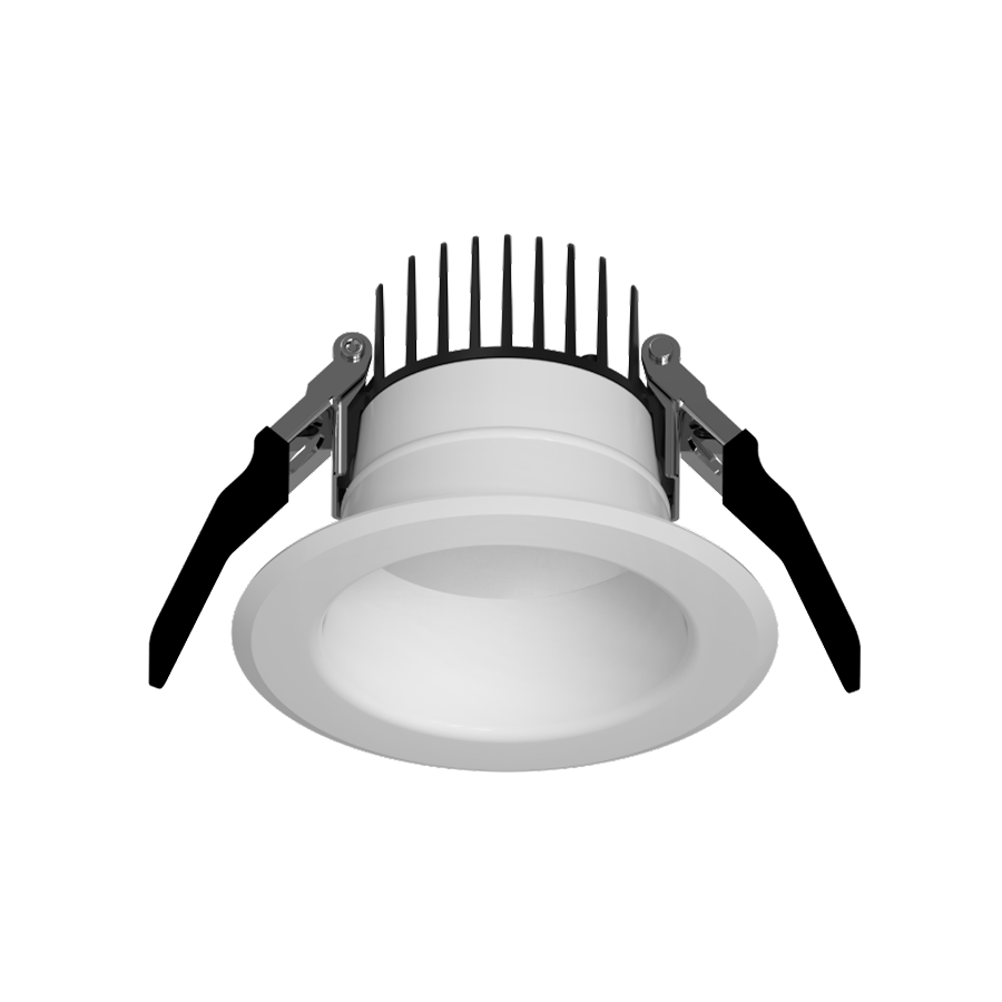 RAB Lighting CRX 3 In. Recessed Downlight, 6/8/10W, CCT Selectable, CRI90, 0-10V, TRIAC, White, CRX3