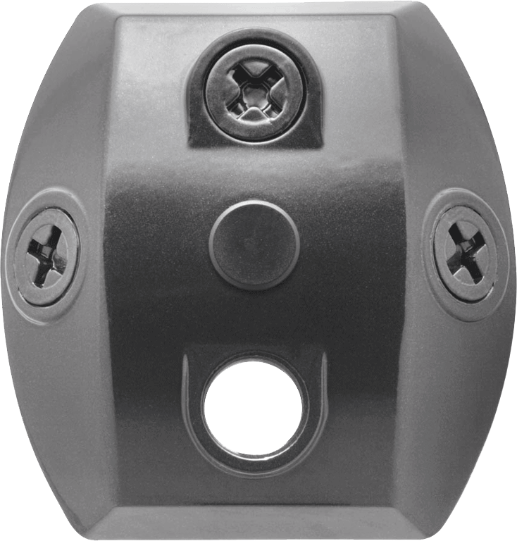 RAB Lighting Universal Weatherproof Mounting Plate, Gray, CU4