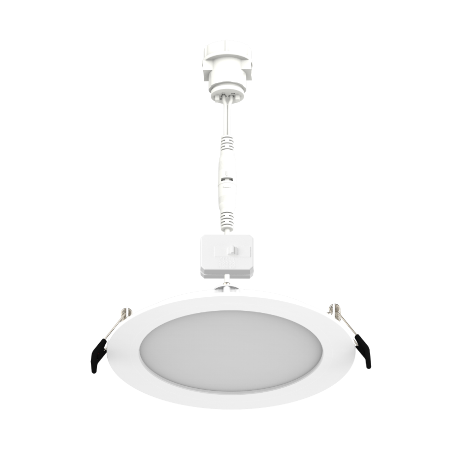 RAB Lighting DAISY 6 In. Wafer Downlight, 11W, CRI90, CCT Selectable, Smooth, White, DAISY6