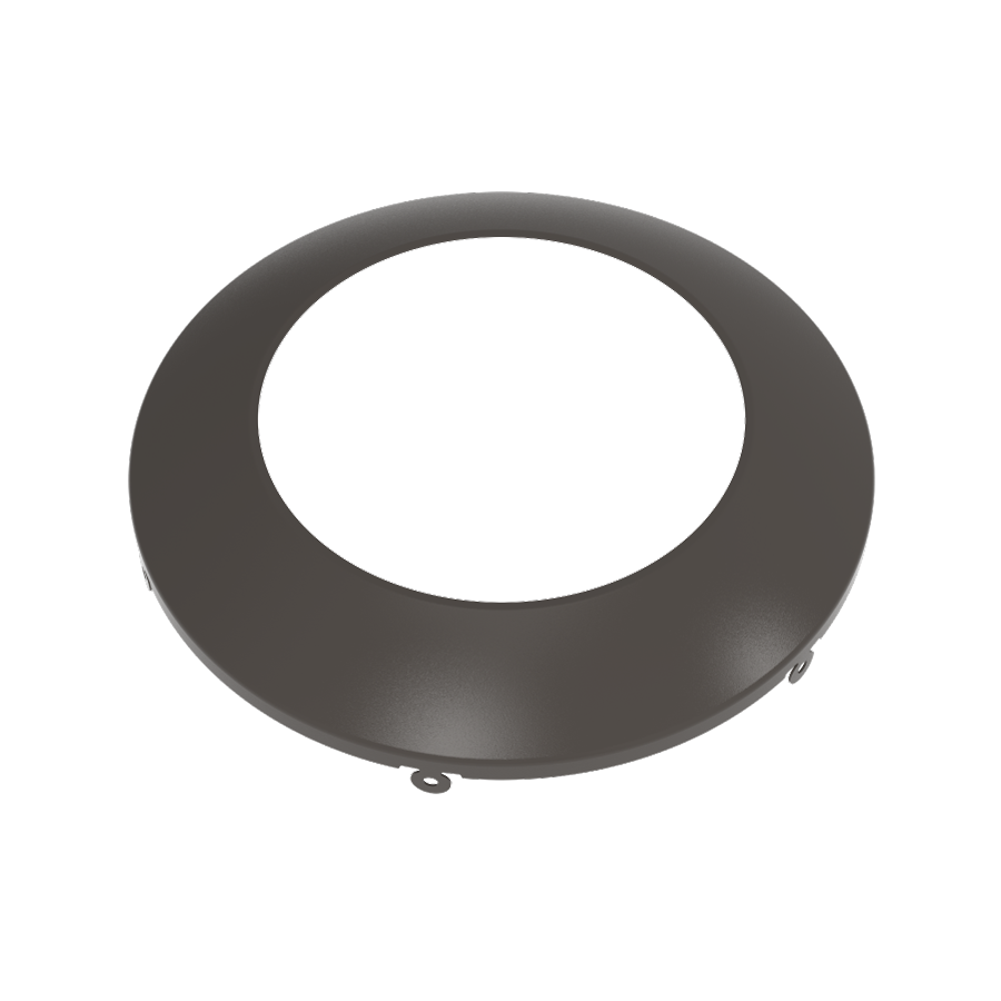 RAB Lighting DISK34 Trim Ring, 4 In., Bronze, DISK34-TRIM-4-BRZ