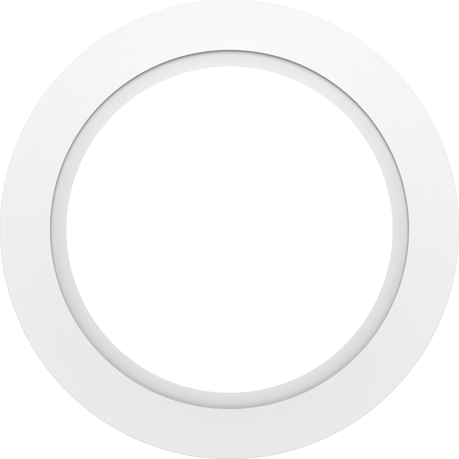 RAB Lighting Downlight Goof Ring Extender Kits 6"-8", DL6-8GOOF-R-P