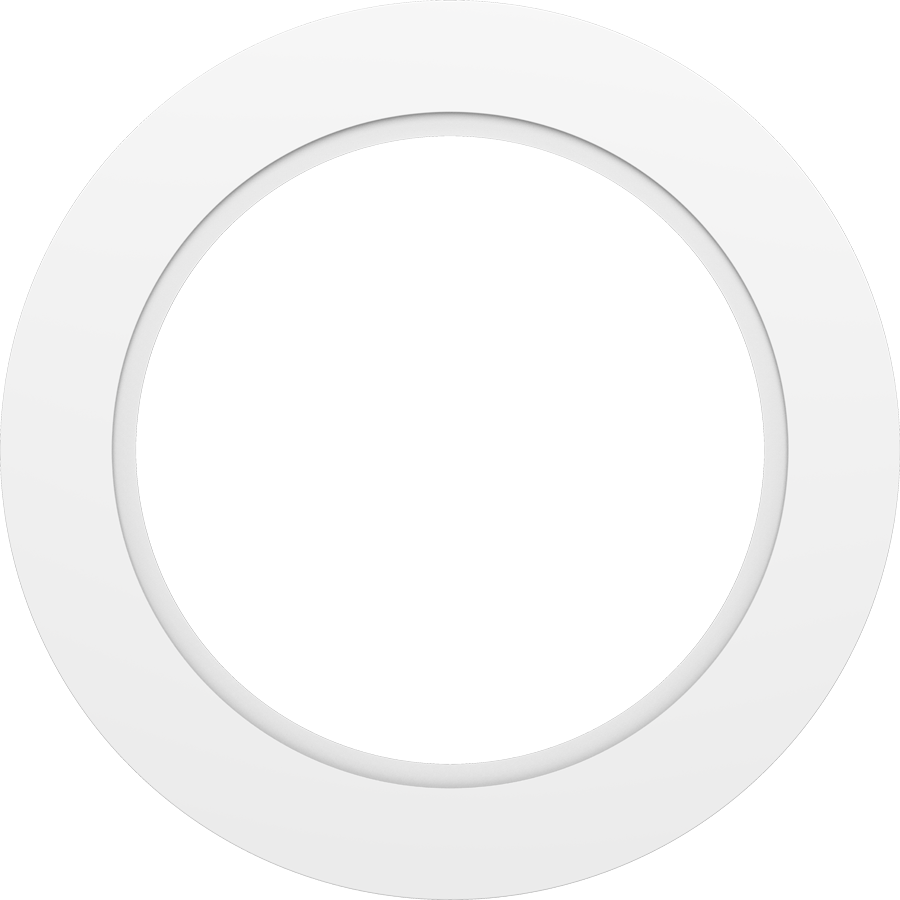 RAB Lighting Downlight Goof Ring Extender Kits 8"-10", DL8-10GOOF-R-P