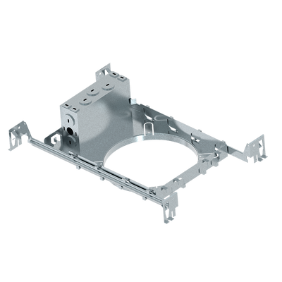 RAB Lighting Rough-In Plate for 6" Commercial Downlights, DLFRAME-C6R
