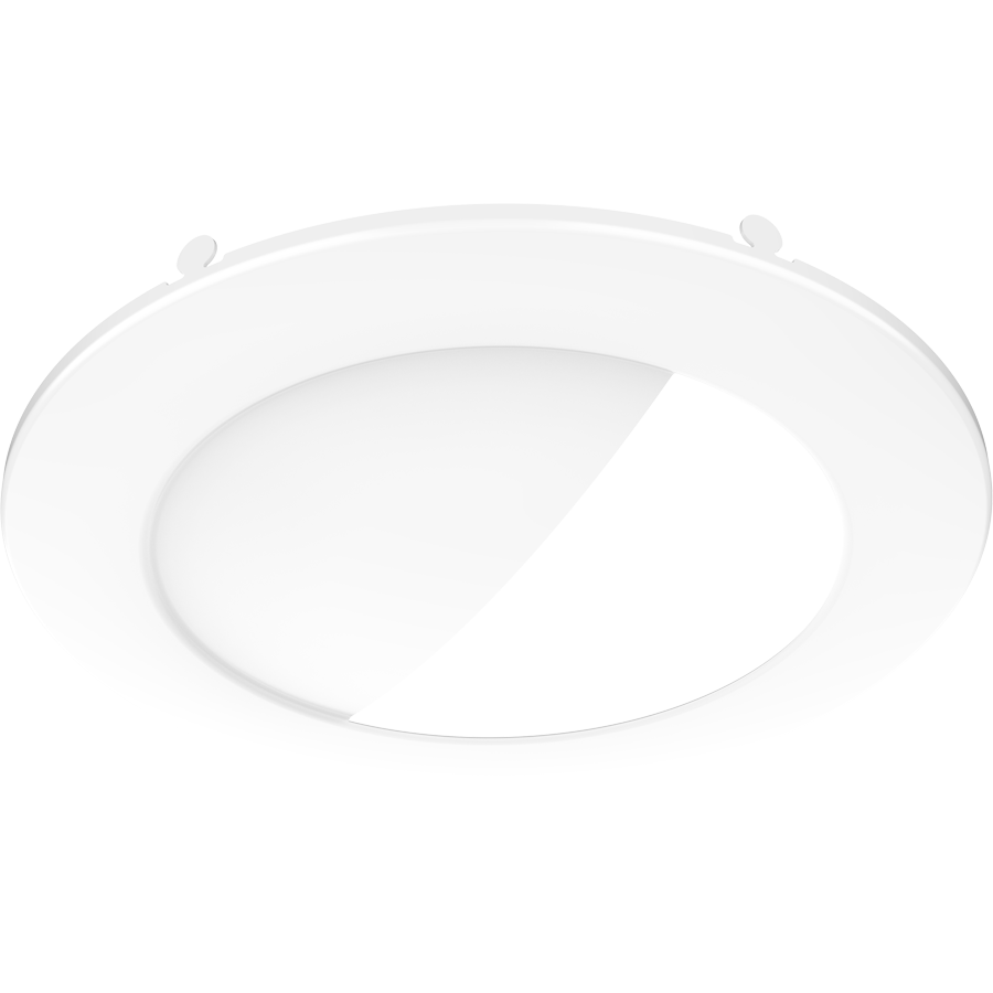 RAB Lighting Color Trim for CR8 White Round Wall Wash, White, DLTRIM-8RW-WW