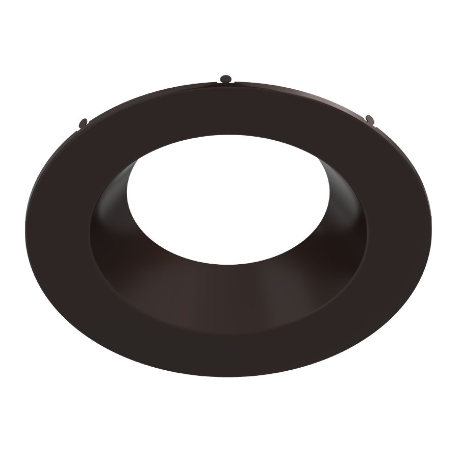 RAB Lighting Color Trim for CRLEDFA, 10 In., Round, Bronze, DLTRIM/CRLEDFA10R-BRS