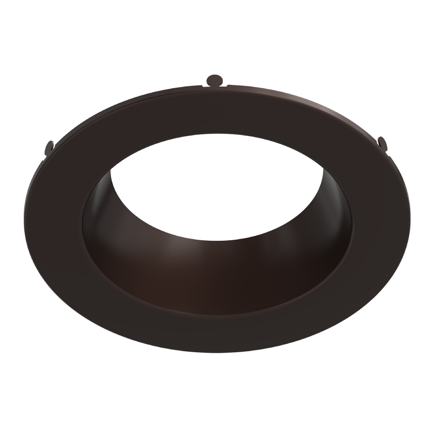 RAB Lighting CRLEDFA Color Trim, 6 In., Bronze, DLTRIM/CRLEDFA6R-BRS
