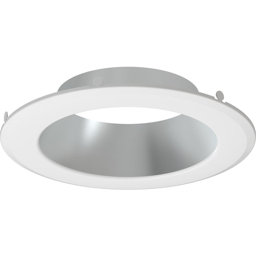 RAB Lighting CRLEDFA Color Trim, 6 In., Haze / White, DLTRIM/CRLEDFA6R-HW