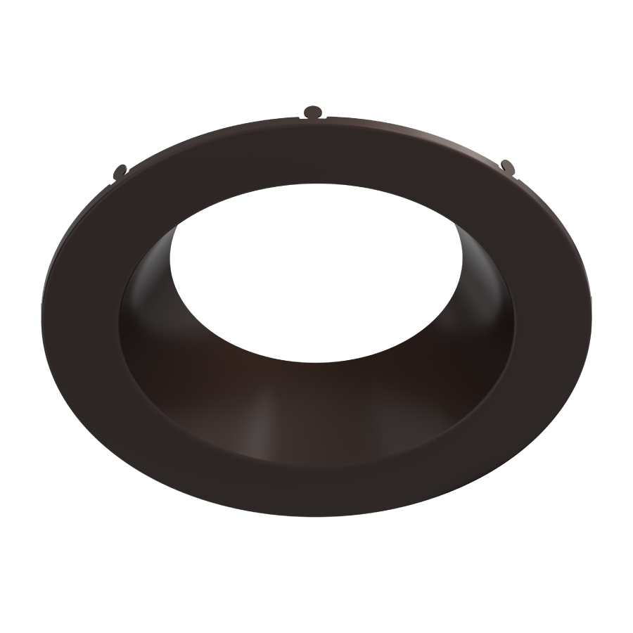 RAB Lighting CRLEDFA Color Trim, 8 In., Bronze, DLTRIM/CRLEDFA8R-BRS