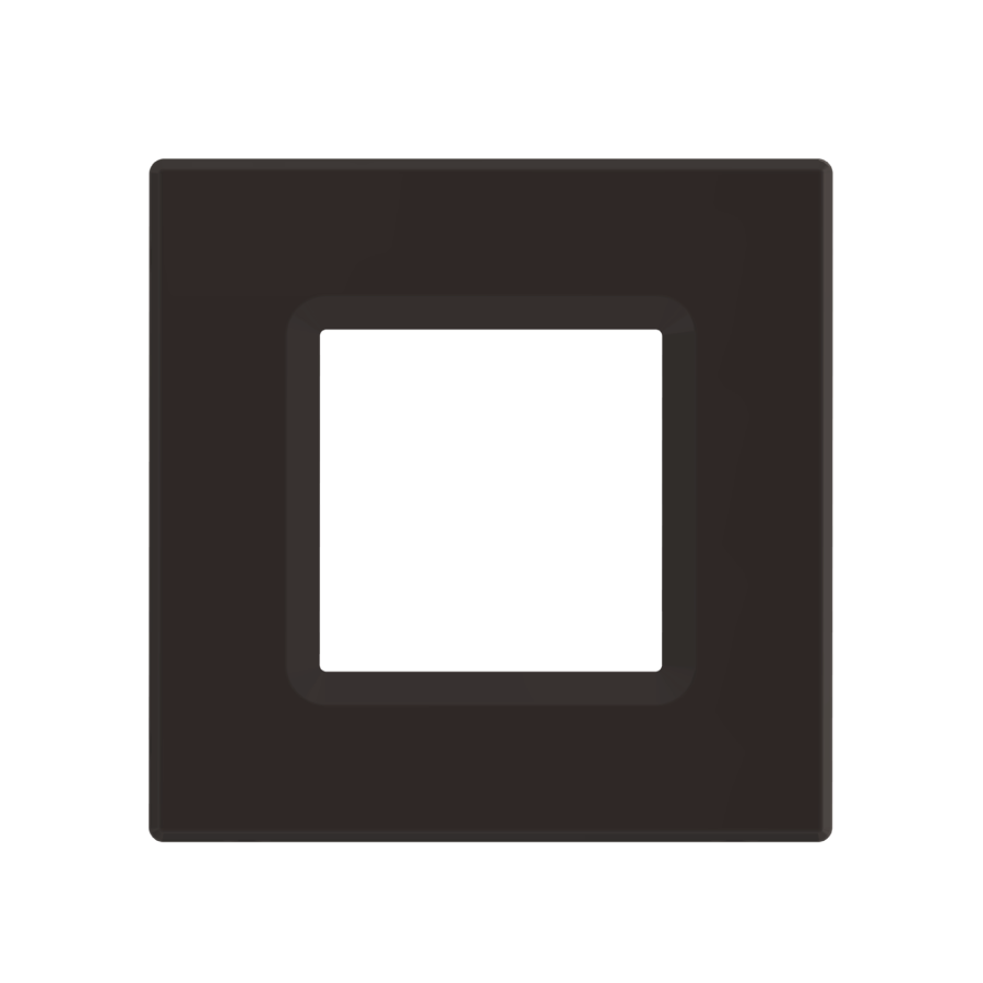 RAB Lighting WAFER 6 In. Square Trim, Baffle, Bronze, DLTRIM/WFRL6S-BRB