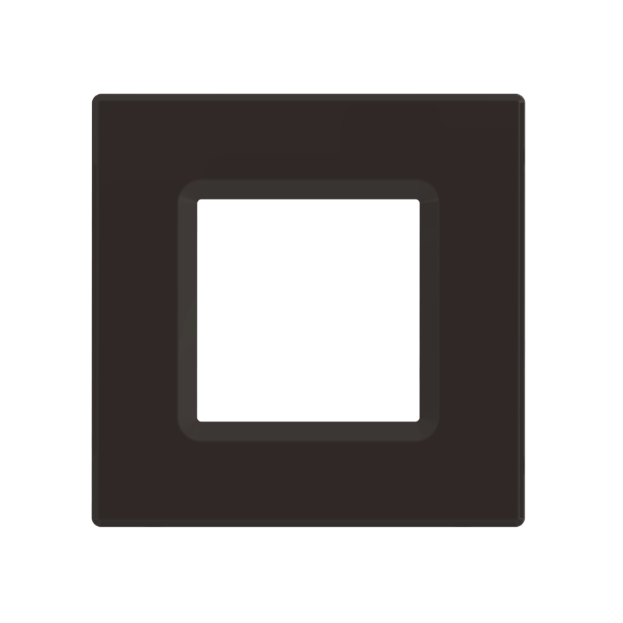 RAB Lighting WAFER 6 In. Square Trim, Smooth, Bronze, DLTRIM/WFRL6S-BRS