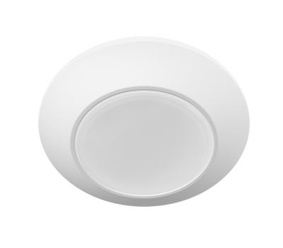 RAB Lighting 12 Watt 4" Round Economy LED Surface Mount, 4000K, 863 Lumens, 120V, DSK34-4R12940120WS