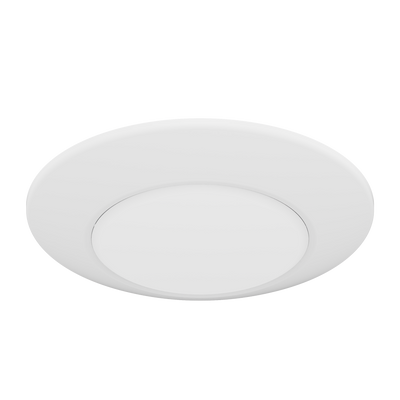 RAB Lighting 14 Watt 4" Round Economy LED Surface Mount, 4000K, 1,000 Lumens, 120V, DSK34-4R14940120WS