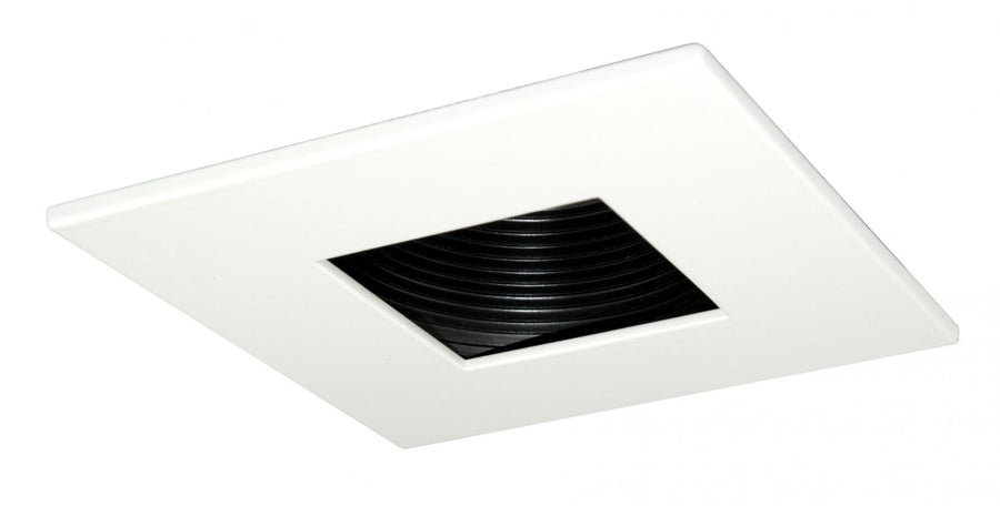 Elco Lighting 3" Die-Cast Adjustable Baffle Trim, Square Pinhole, Bronze, EL2384BZ