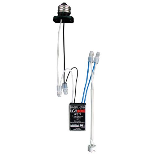 Elco Lighting Screw-In Electronic Transformer, 60W, Low Load, ETRK60E