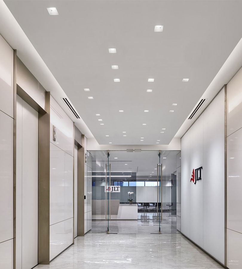 Element 3" Square Flangeless Bevel Trim