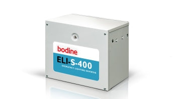 Bodine 400VA Emergency Power Inverter, 120-277VAC Input/Output, ELIS400CEC