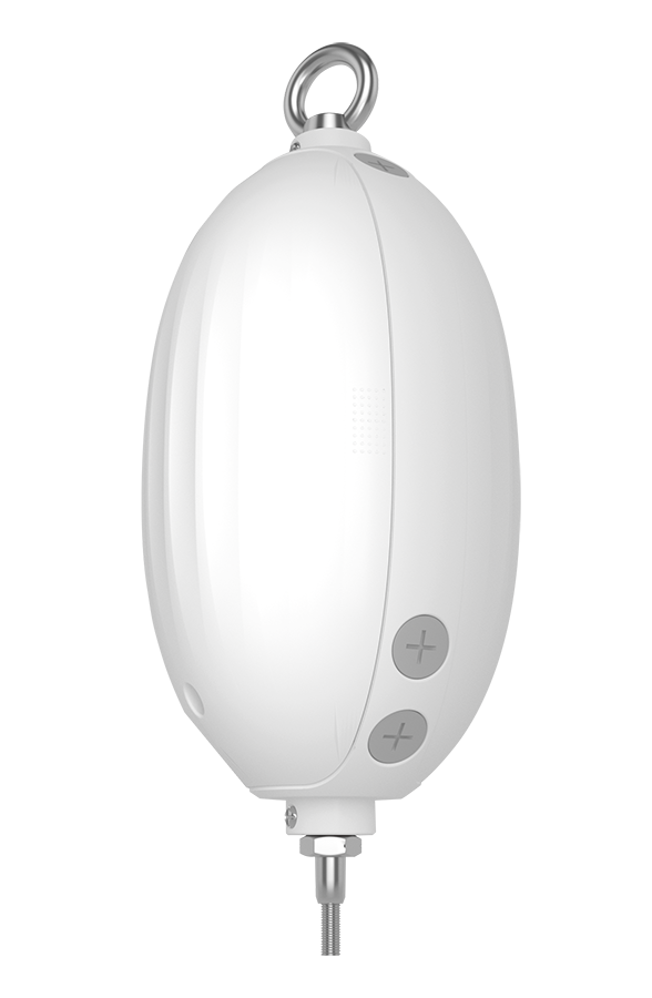RAB Lighting Emergency Battery Backup, 40W, 277–480V, Rugby Shape, White, EMHB40/480