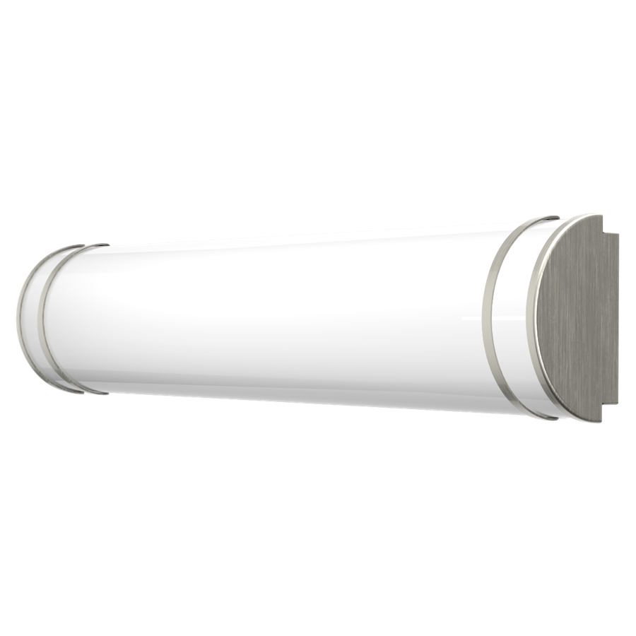 RAB Lighting ENCHANT Vanity, 24 In., 28W, CCT Selectable, 120V, TRIAC/ELV, Brushed Nickel, ENCT-24BN