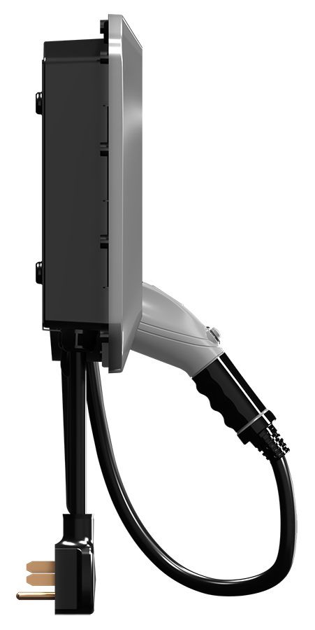 RAB Level 2 Plug-and-Play Electric Vehicle Charger, 32A Max Output, 23ft Cable, 200-240V, EVC32