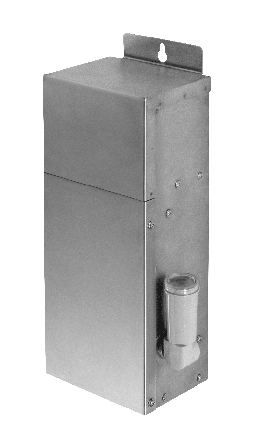 RAB Lighting Landscape Transformer, 75W, 12V–15V, Timer, Stainless Steel, RTX12-75-TPC
