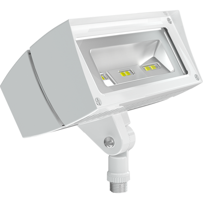 RAB Lighting 18W LED Flood Light, 4000K, IP66, DLC Listed, White, FFLED18NW