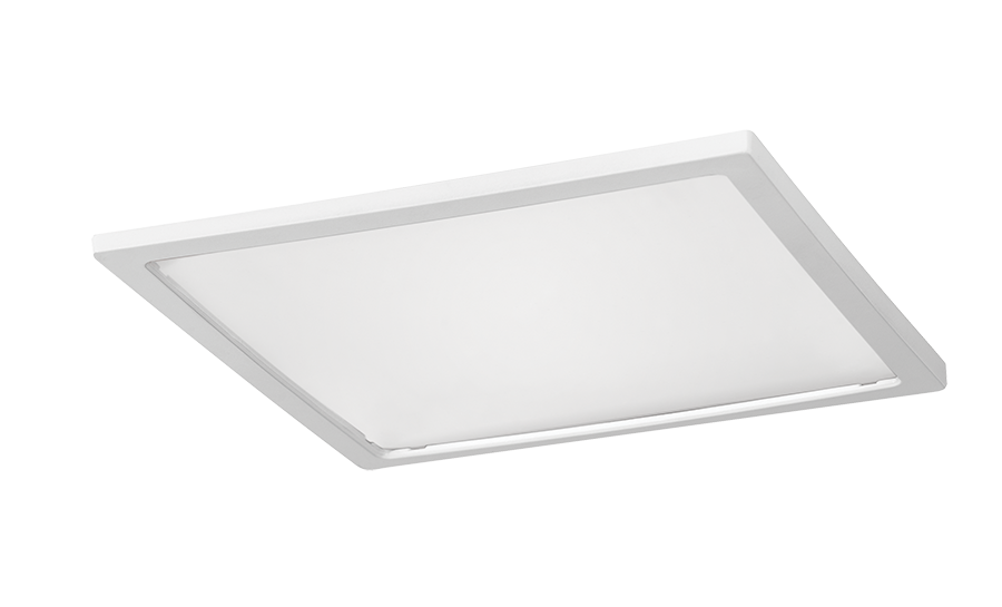RAB Lighting Flat Lens For VANLED, White, LFVANLEDFW