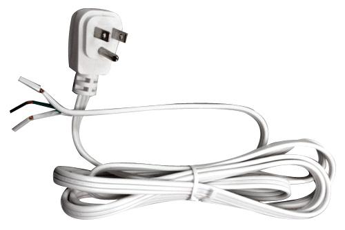 Elco Lighting Power Cord & Plug, 8 Ft., EUN Series, EUCRD