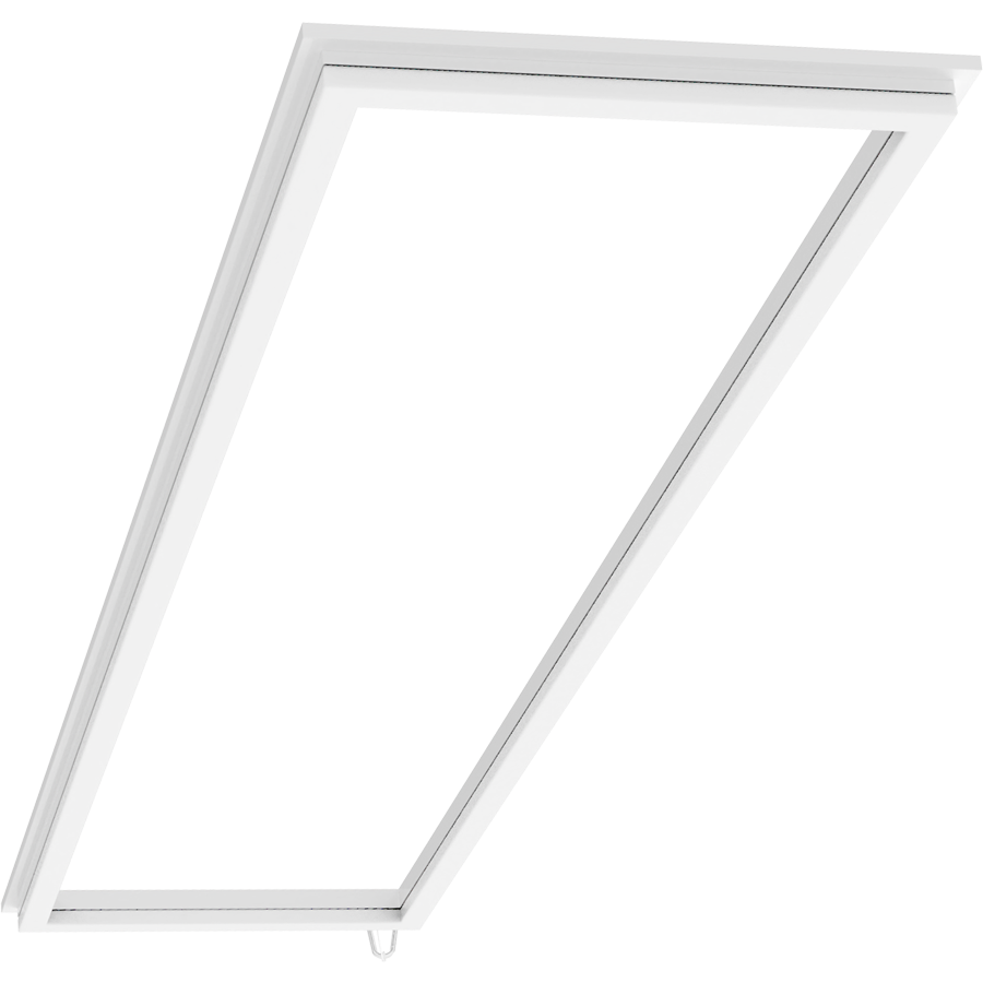 RAB Lighting Frame Light 1X4, 40/35/30/25/20W, CCT Selectable, White, FR1X4