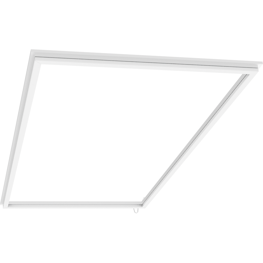 RAB Lighting Frame Light 2X4, 50/45/40/35/30W, CCT Selectable, White, FR2X4