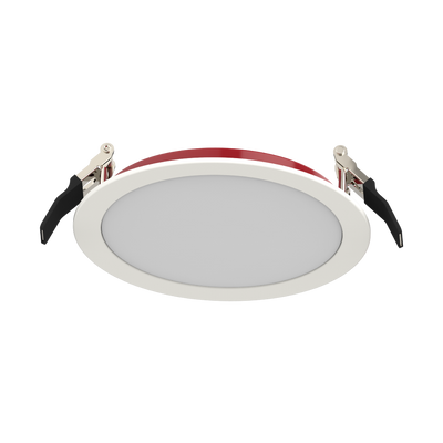 RAB Lighting 6" Fire Rated LED Wafer Downlight, Smooth Trim, CCT Selectable, 1,330 Lumens, 120V, FWAFER6