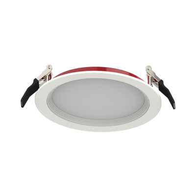 RAB Lighting 6" Fire Rated LED Wafer Downlight, Baffle Trim, CCT Selectable, 1,330 Lumens, 120V, FWAFER6B