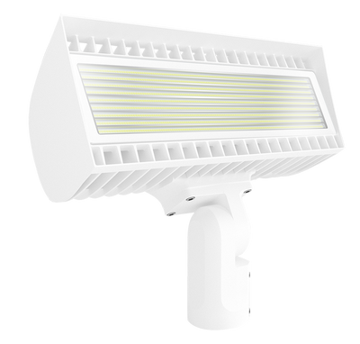 RAB Lighting FXLED LED Flood Light, Slipfitter Mount, CCT Selectable, 63,023 thru 71,580 Lumens, 480V, White, FXLEDLSFW/480