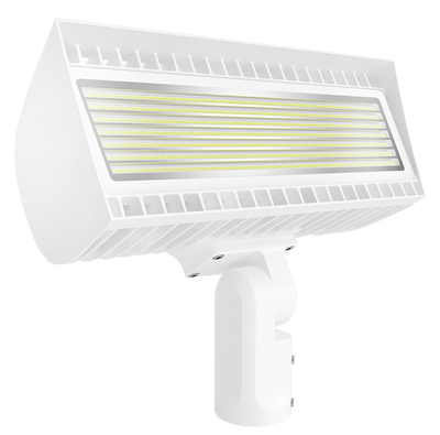 RAB Lighting FXLED LED Flood Light, Slipfitter Mount, CCT Selectable, 30,156 thru 45,135 Lumens, 120-277V, White, FXLEDMSFW