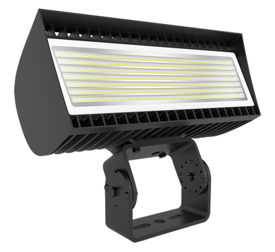 RAB Lighting FXLED LED Flood Light, Trunnion Mount, CCT Selectable, 30,156 thru 45,135 Lumens, 120-277V, Bronze, FXLEDMT