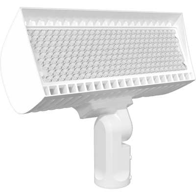 RAB Lighting FXLEDMB Flood Light, 346/213W, CCT Selectable, 120-277V, Slipfitter, White, FXLEDMB33SFW