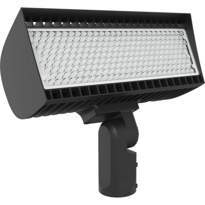 RAB Lighting FXLEDMB Flood Light, 346/213W, CCT Selectable, 480V, Slipfitter, 7-Pin Receptacle, Bronze, FXLEDMB55SF/480/7PR