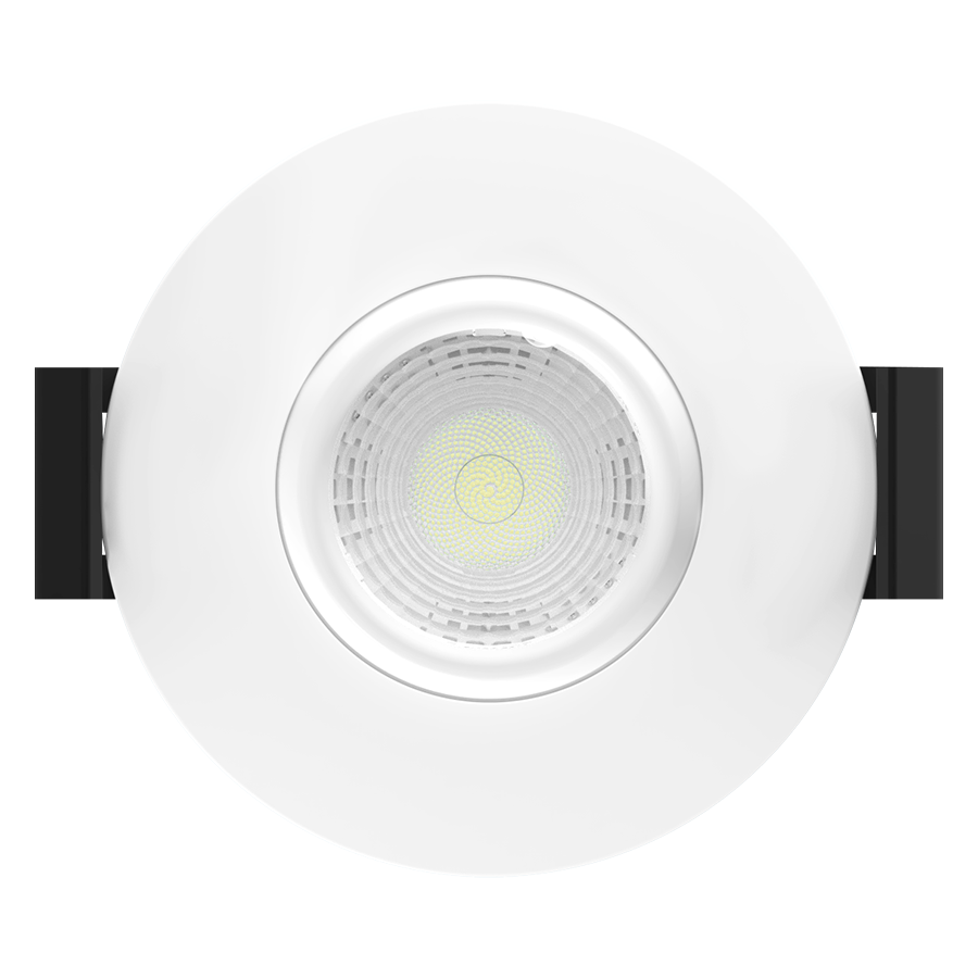 RAB Lighting 2" 6 Watt Gimbal LED Downlight, 20º Beam Angle, CCT Selectable, 120V, G2NB