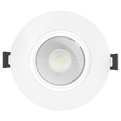 RAB Lighting 4" 15 Watt Gimbal LED Downlight, CCT Selectable, 120V, G4