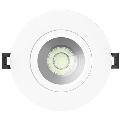 RAB Lighting 4" 12 Watt Floating Gimbal LED Downlight, CCT Selectable, 120V, GF4