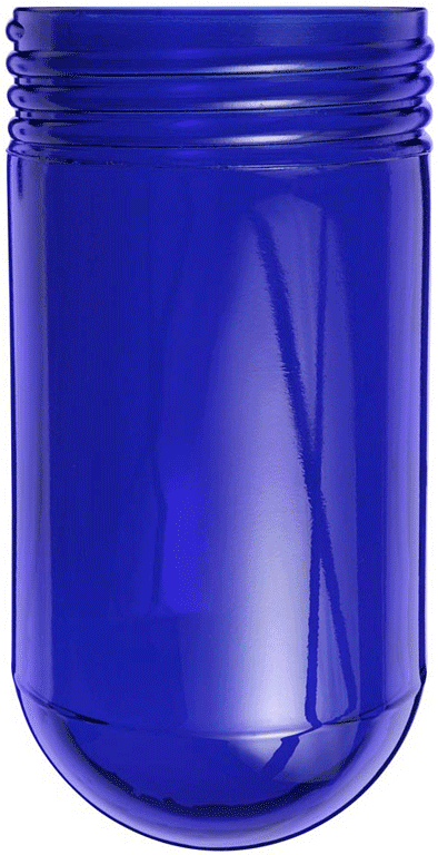 RAB Lighting Vaporproof Globe 200 Series, Blue, GL200B
