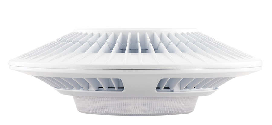 RAB Lighting GLED Garage Light, 78W, 5000K, Bilevel, White, GLED78W/BL