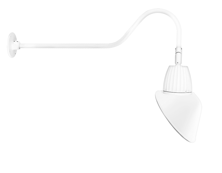 RAB Lighting 26W LED Gooseneck Barn Light, 3000K, GN2LED26YAC11W