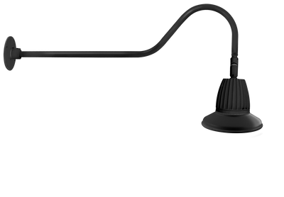 RAB Lighting 26W LED Gooseneck Barn Light, 3000K, GN2LED26YST11B