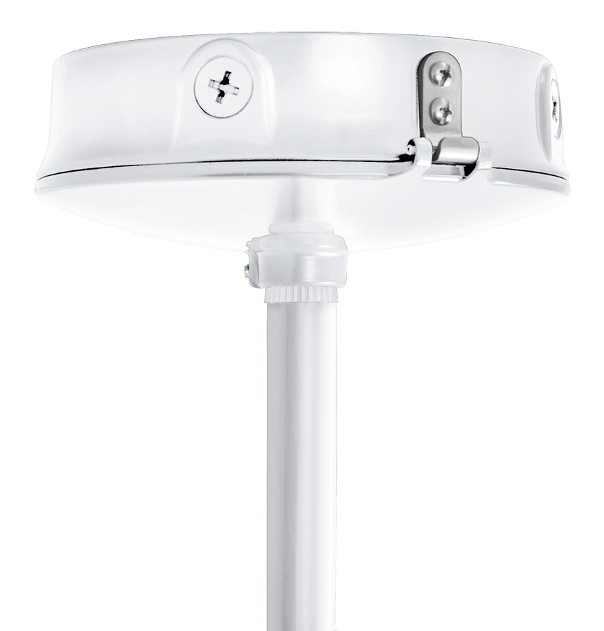 RAB Lighting Motion Sensor Back Box for GPLED and PLED LED Garage Lights, White, GPLEDBBW