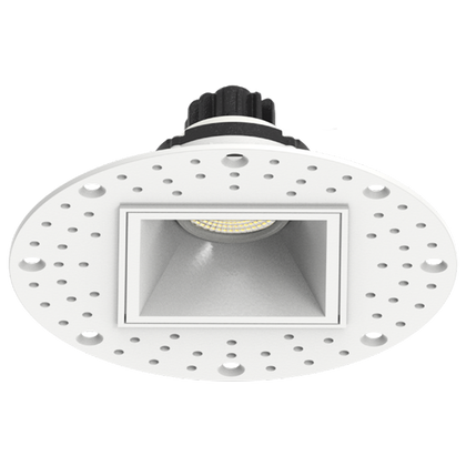 RAB Lighting GR2STL Gimbal Trimless, 2 In. Square, 6W, CCT Selectable, CRI90, TRIAC, White, GR2STL