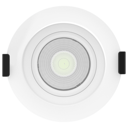 RAB Lighting 3" 9 Watt Regressed Gimbal LED Downlight, CCT Selectable, 120V, GR3